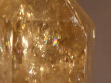 Natural Golden Rainbow Congo Citrine Cluster Crystal Point - 72mm, 63g